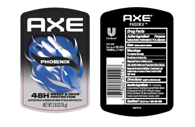 Label (Axe Phoenix 48h Sweat And Odor Protection Antiperspirant Deodorant Stick    Artwork)